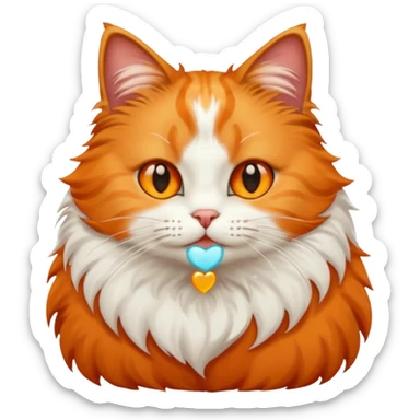 Affection / Love cat picture sticker
