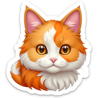 cute pussycat sticker