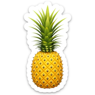 Upside down pineapple  sticker