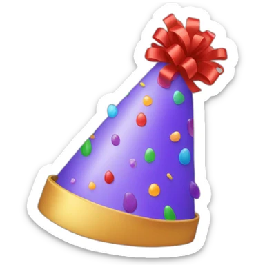 birthday hat sticker