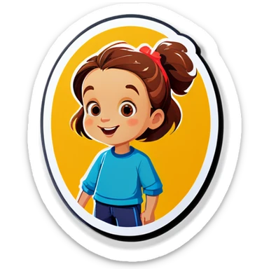 Kids sticker