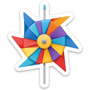 Pinwheel  sticker