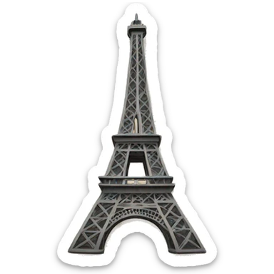 Eiffel tower sticker