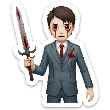 killer Dead by Daylight Evan MacMillan sticker