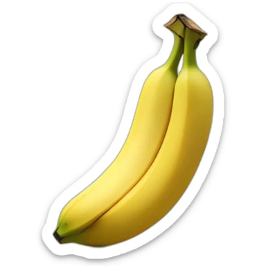 A banana face palming itself sticker