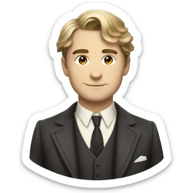 Meyer Wolfshiem from the great gatsby sticker