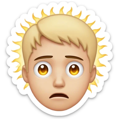 stressed af  sticker