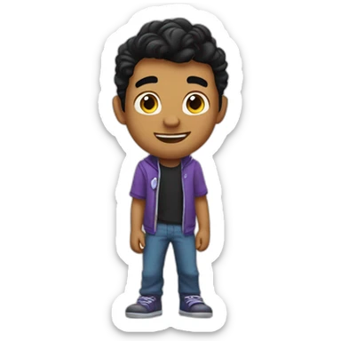 Mal descendant Disney channel sticker