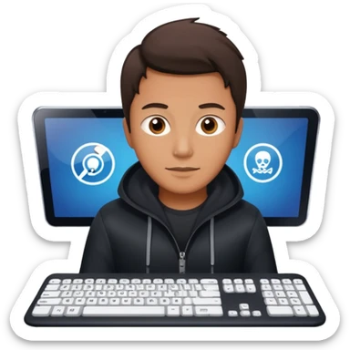 👨‍💻 hacker  Samsung  keyboard sticker