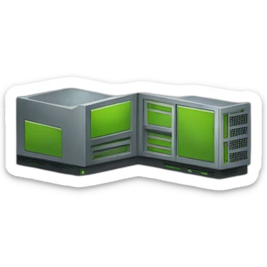 nvidia server sticker