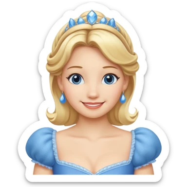 Cinderella  sticker