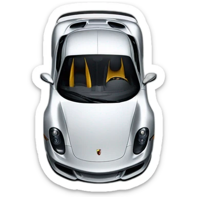porsche carrera gt sticker