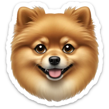 Pomeranian  sticker