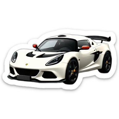 Lotus exige cup sticker