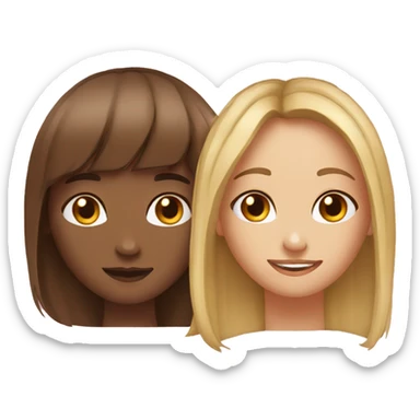 Two bestfriend sticker