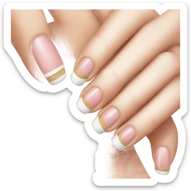 French nails sticker