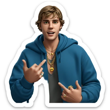 casual style with jewelry flair sticker