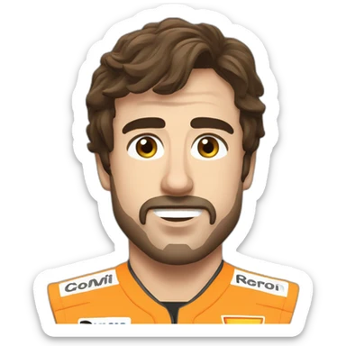 fernando alonso emoji sticker