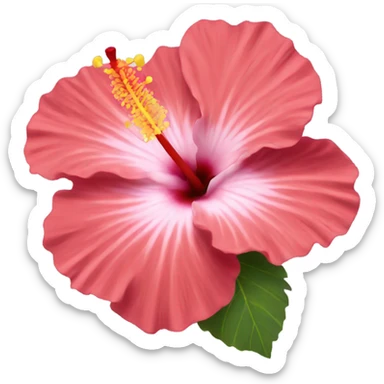 hibiscus  sticker