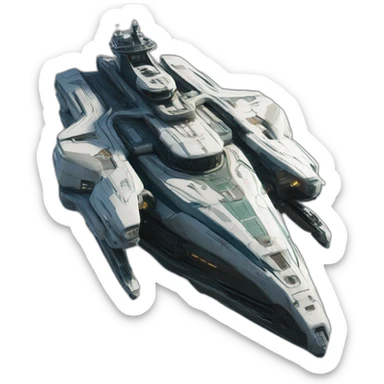 Ship Spirit C1 from StarCitizen game sticker