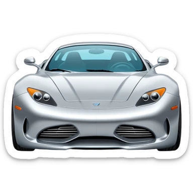 Car Poster y2k sticker