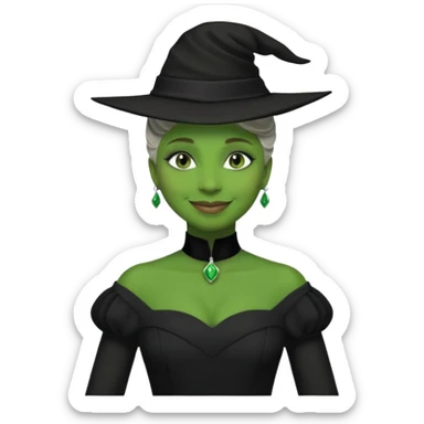 wicked elphaba cynthia erivo sticker