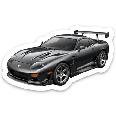 faz um carro dos Velozes & Furiozos pra min? sticker