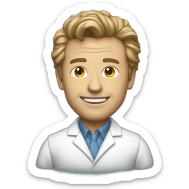 Dr Sam Beckett in the Quantum Leap accelerator sticker