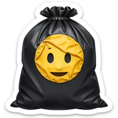 trash bag  sticker
