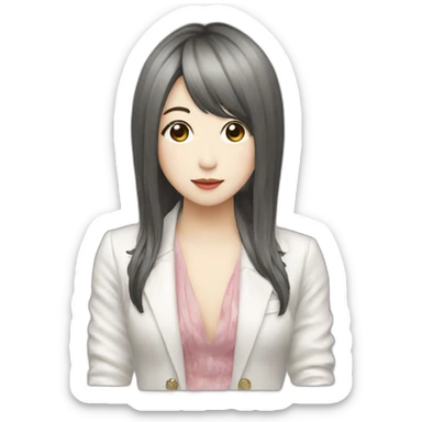 japanese jpop jrock singer sticker