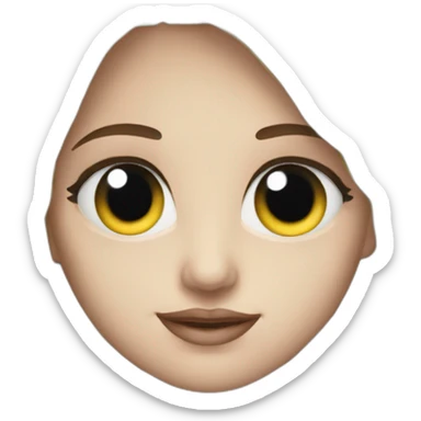 plisse les yeux sticker