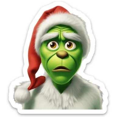 Grinch sticker