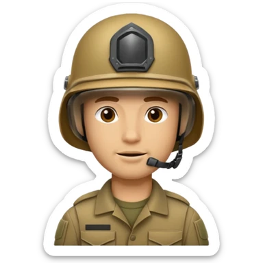 Soldier sticker