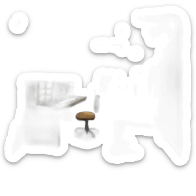 bunker room with loft sticker