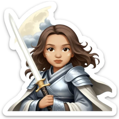 Moonlit Samurai sticker