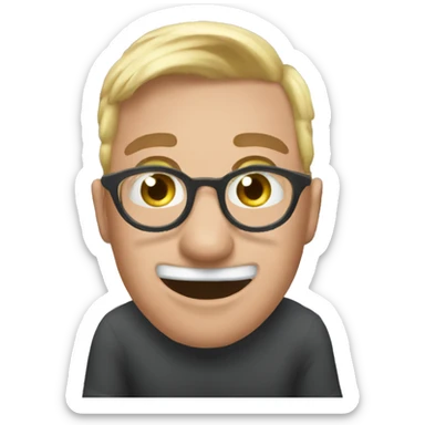 On a zoom call with my manager  sticker