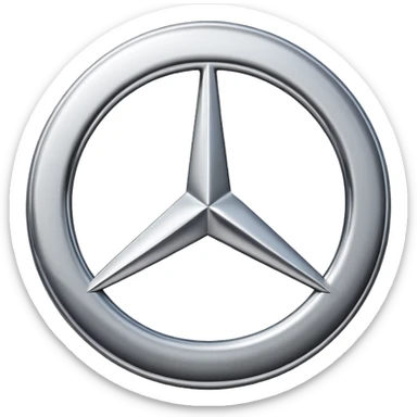 Logotipo da mercedes sticker