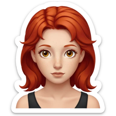 Aries woman zodiac sticker