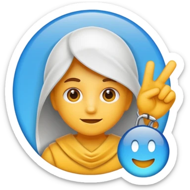 Verified support check sticker