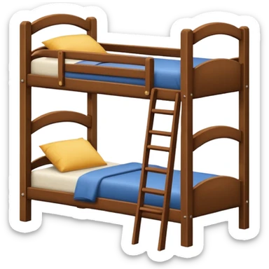 bunk beds sticker