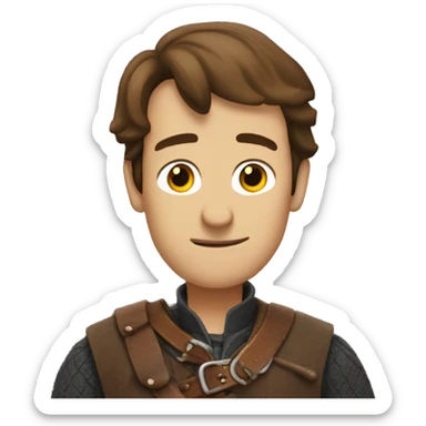 Hiccup Haddock sticker