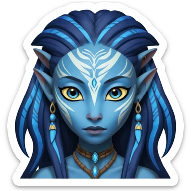 Neytiri   from Avatar movie sticker