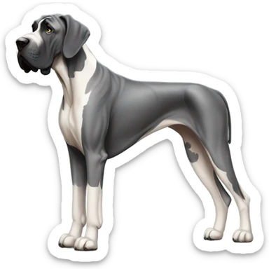Great Dane  sticker