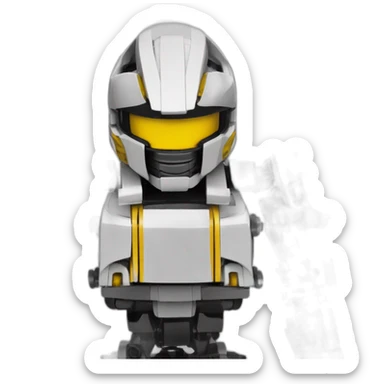 Ninjago combo mech lego sticker