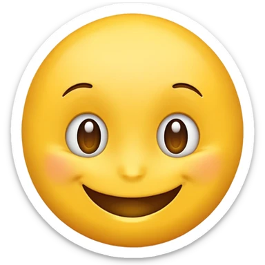 A really happy emoji  sticker