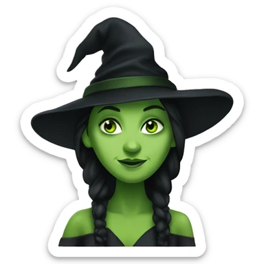 elphaba Wicked  sticker