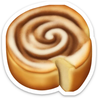 Cinnamon roll sticker