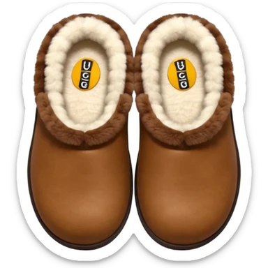 Ugg slippers sticker