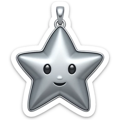 star shape charm sticker