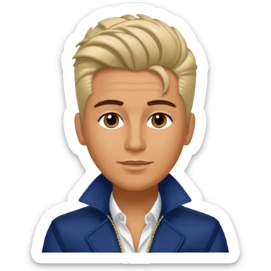 Frankie Zulferino, Pop Singer (b.1990) sticker